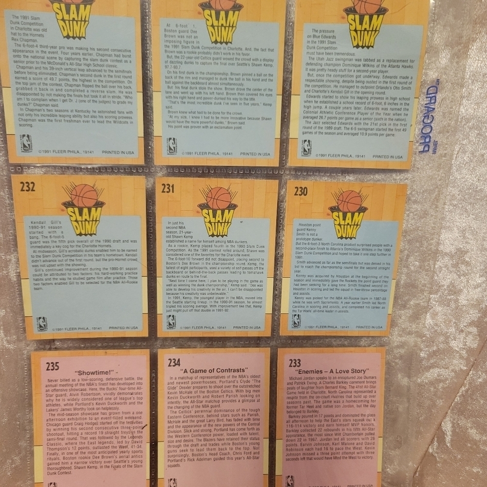 Fleer basketball card collection. Collectors items. - Picture 4 of 6